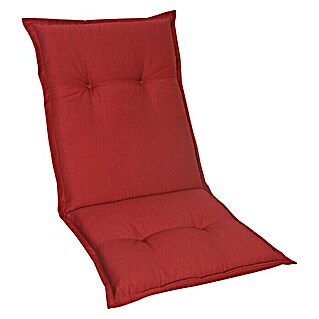 Sunfun Exclusive-Line Sitzauflage (Chili, Niederlehner, L x B x H: 109 x 50 x 8 cm, Materialzusammensetzung Bezug: 100% Polyester)