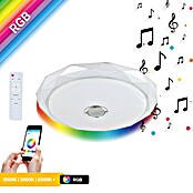 LED stropna svjetiljka Lumera Melody  (24 W, Bijela, RGBW, Zvučnik, Promjer: 39 cm) | BAUHAUS