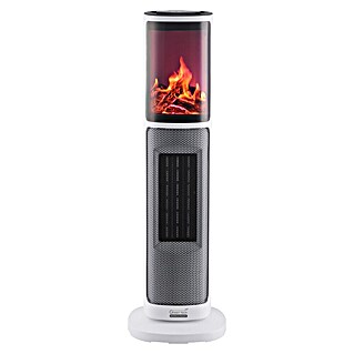 Green Tech Ventilatorski grelnik PTC-K24 (2.000 W, Zmogljivost ogrevanja prostora: 20 m², Črna, bela)