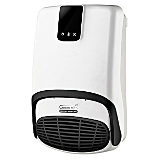 Green Tech Ventilatorski grelnik HBH-2005WB (2.000 W, Zmogljivost ogrevanja prostora: 20 m², Bela, črna, IP23)