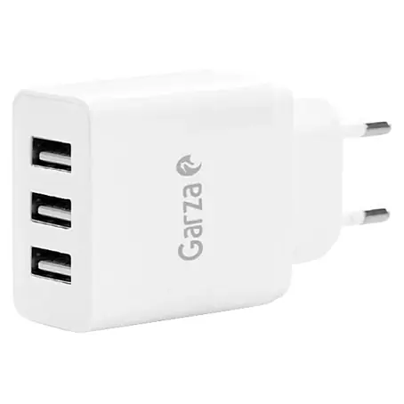 Garza  Enchufe con USB x 3
