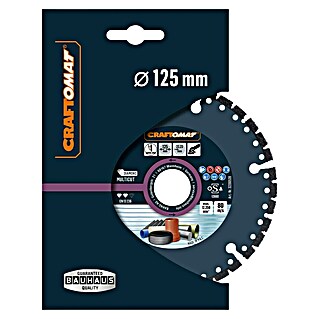Craftomat Dijamantna rezna ploča Multicut (Promjer rezne ploče: 125 mm, 1 Kom.)