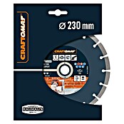 Craftomat Dijamantna rezna ploča Beton Expert  (Promjer rezne ploče: 230 mm, 1 Kom.) | BAUHAUS