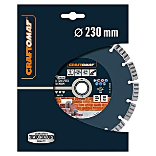 Craftomat Dijamantna rezna ploča Beton Speed Premium (Promjer rezne ploče: 230 mm, 1 Kom.)