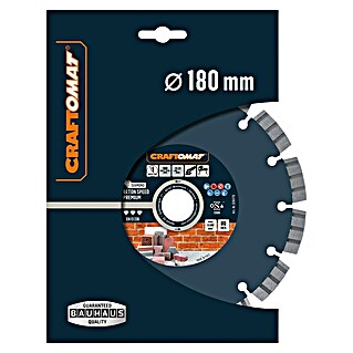 Craftomat Dijamantna rezna ploča Beton Speed (Promjer rezne ploče: 180 mm, 1 Kom.)