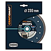 Craftomat Dijamantna rezna ploča Ceramic Premium  (Promjer rezne ploče: 230 mm, Provrt: 22,23 mm) | BAUHAUS
