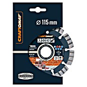 Craftomat Dijamantna rezna ploča Beton Speed  (Promjer rezne ploče: 115 mm, 1 Kom.) | BAUHAUS