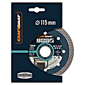 Craftomat Diamant-Trennscheibe Ceramic Premium (Durchmesser Scheibe: 115 mm, Bohrung: 22,23 mm) | BAUHAUS