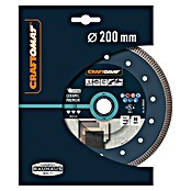 Craftomat Dijamantna rezna ploča Ceramic Premium  (Promjer rezne ploče: 200 mm, Provrt: 22,23 mm) | BAUHAUS
