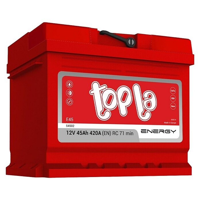 Topla Automobilski akumulator Energy  (45 Ah, 12 V) | BAUHAUS