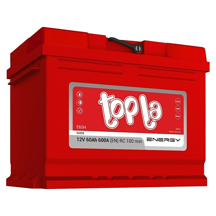 Automobilski akumulator Topla Energy  (60 Ah, 12 V) | BAUHAUS