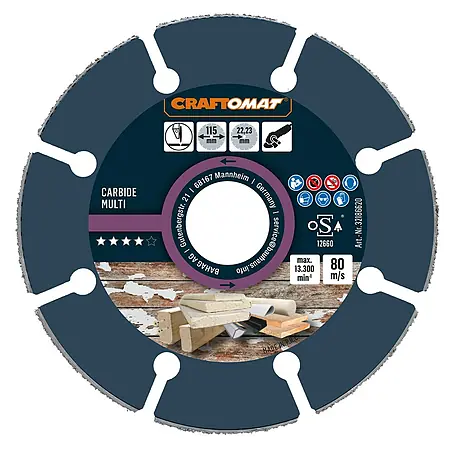 Craftomat  Trennscheibe Carbide Multi