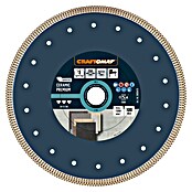Craftomat Diamantna rezalna plošča za keramiko Ceramic Premium  (Premer diska: 250 mm, Izvrtina: 25,4 mm - 30 mm) | Rezalni diski | Dodatki za kotne brusilnike | Dodatna oprema za stroje | Orodja in stroji | Izdelki | BAUHAUS