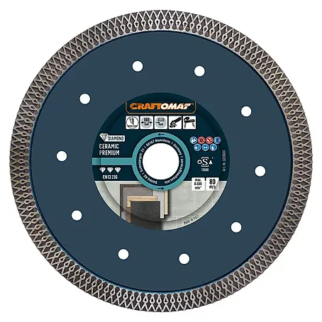 Craftomat  Diamant-Trennscheibe Ceramic Premium