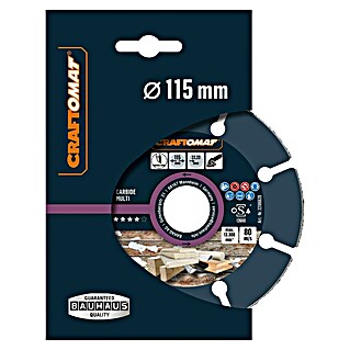 Craftomat Rezalna plošča Carbide Multi (Trda kovina, Premer diska: 115 mm)