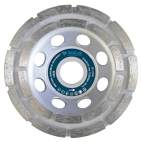 Nozar  Diamant-Schleifteller Beton Double Expert
