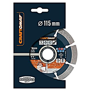 Craftomat Dijamantna rezna ploča (Promjer rezne ploče: 115 mm, 1 Kom.)