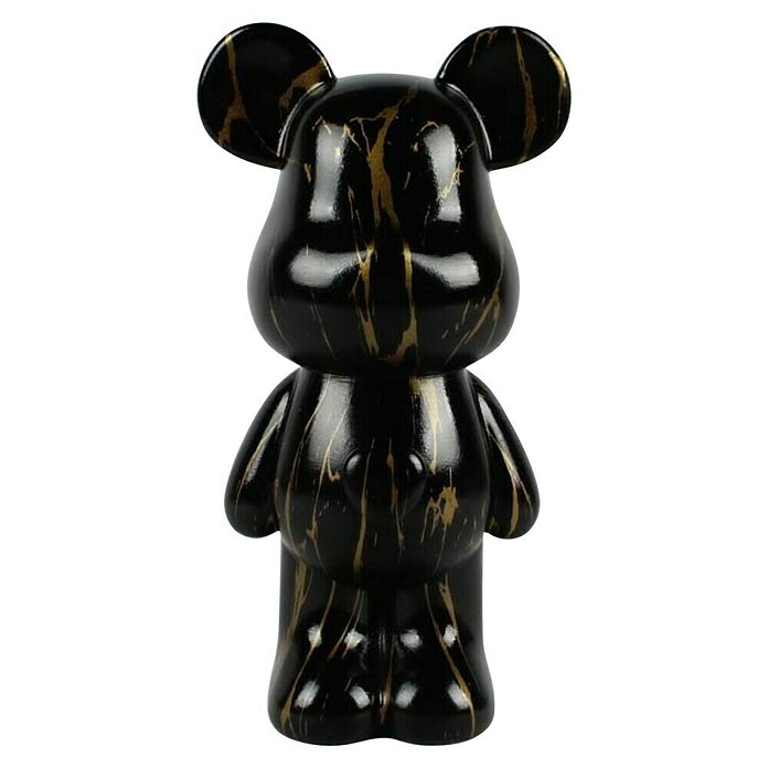 Dekofigur Schwarzbär (L x B x H: 14 x 11 x 25 cm, Schwarz) | BAUHAUS
