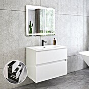 Disbain Conjunto de mueble de baño Kuntur (80 cm, Blanco) | BAUHAUS