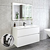 Disbain Conjunto de mueble de baño Kuntur (Ancho: 100 cm, Blanco, 3 pzs.) | BAUHAUS