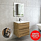 Disbain Conjunto de mueble de baño Kuntur (60 cm, Palisandro, 3 pzs.) | BAUHAUS