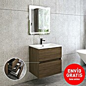 Disbain Conjunto de mueble de baño Kuntur (Ancho: 60 cm, Nogal italiano, 3 pzs.) | BAUHAUS