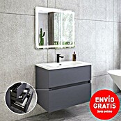 Disbain Conjunto de mueble de baño Kuntur (80 cm, Azul noche) | BAUHAUS