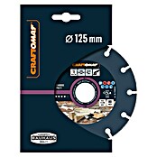 Craftomat Trennscheibe Carbide Multi (Hartmetall, Durchmesser Scheibe: 125 mm) | BAUHAUS