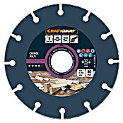 Craftomat Trennscheibe Carbide Multi (Hartmetall, Durchmesser Scheibe: 125 mm) | BAUHAUS