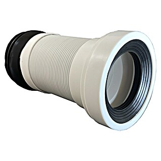 Tecnoagua Manguito extensible para WC (Diámetro: 90 mm - 110 mm, Ajuste de la longitud: 23 cm - 57 cm)