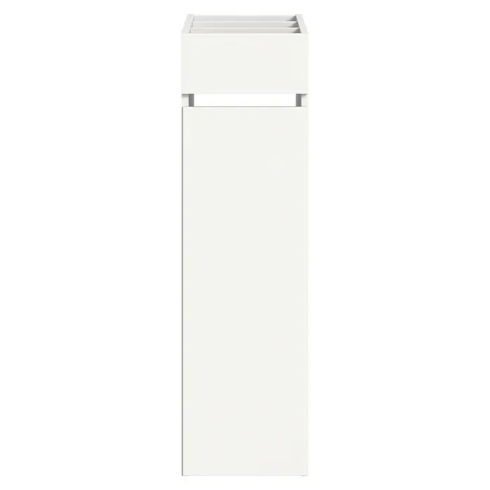 xonox.home Free Midischrank - B x T x H: 29 x 60 x 101 cm, Weiß, Matt - Modernes, weißes Heizkörpergehäuse für einen stilvollen und funktionalen Wohnraum. Die elegante Verkleidung wertet jeden Heizkörper optisch auf.
