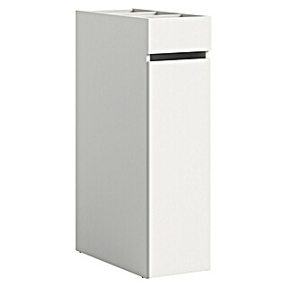 xonox.home Free Midischrank (B x T x H: 29 x 60 x 101 cm, Weiß, Matt)