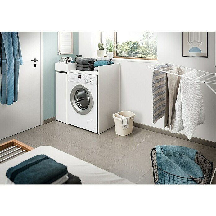xonox.home Free Waschmaschinenregal (L x B x H: 60 x 95 x 101 cm, Weiß) | BAUHAUS