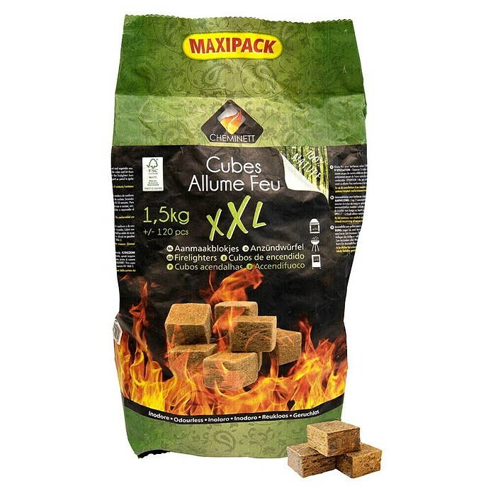Pastillas de encendido Ecológicas XXL (1,5 kg) | BAUHAUS