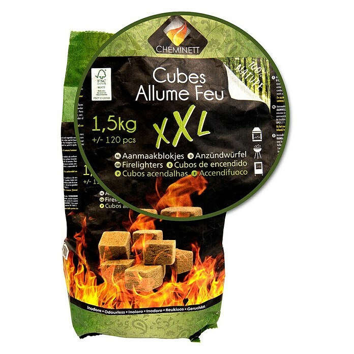 Pastillas de encendido Ecológicas XXL (1,5 kg) | BAUHAUS