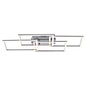 Just Light LED-Deckenleuchte Iven (38 W, L x B x H: 34,5 x 70 x 9,5 cm, Stahl, Warmweiß) | BAUHAUS