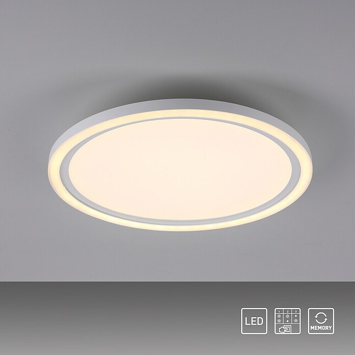 Just Light LED-Deckenleuchte Bedging (27 W, Weiß, Warmweiß) | BAUHAUS