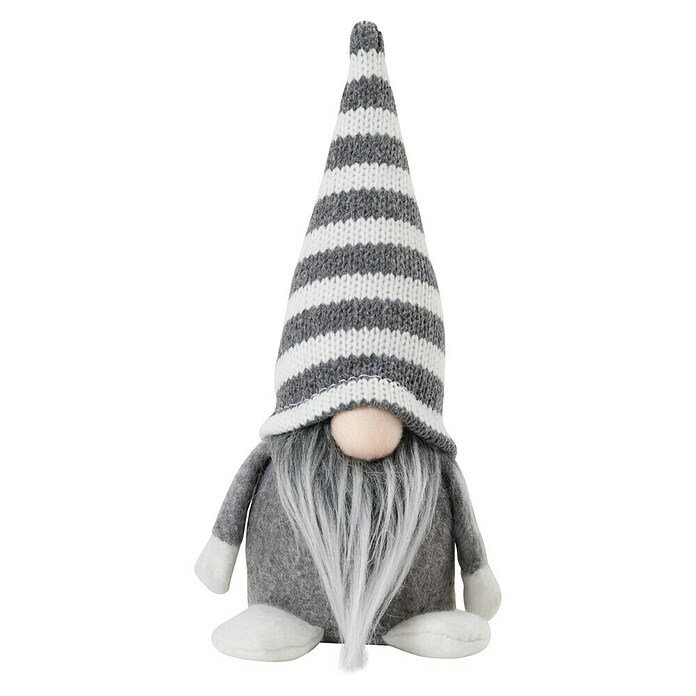 Dekofigur Weihnachtswichtel (Höhe: 18 cm, Sitzend, Farbig sortiert)