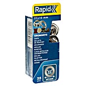 Rapid Ösen (Durchmesser: 10 mm, 25 Stk.)