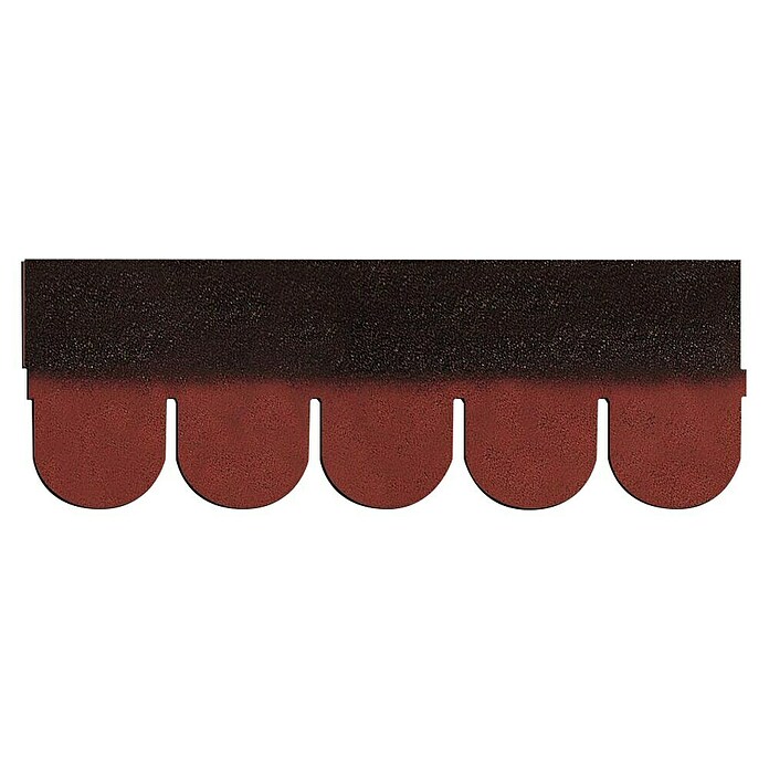 Onduline Tégola cola de castor (Apto para: Cubierta inclinada, Rojo) | BAUHAUS
