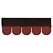 Onduline Tégola cola de castor (Apto para: Cubierta inclinada, Rojo) | BAUHAUS