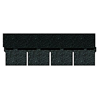 Onduline Tégola standard rectangular (Negro, Apto para: Cubierta inclinada)