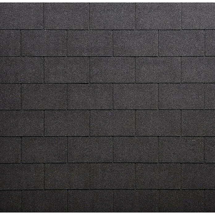 Onduline Tégola standard rectangular (Negro, Apto para: Cubierta inclinada) | BAUHAUS