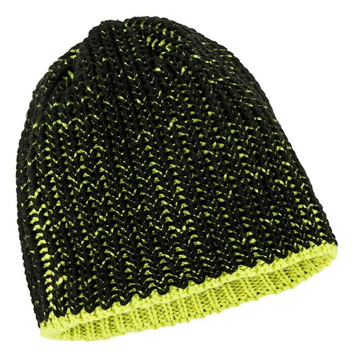 Bullstar Strickmütze Ultra (Schwarz/Grün, Einheitsgröße) | BAUHAUS