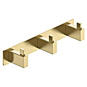 Camargue Makalu Colgador de baño (Número de ganchos: 3 ud., Oro) | BAUHAUS
