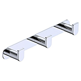 Camargue Lhotse Colgador de baño (Número de ganchos: 3 ud., Cromo)