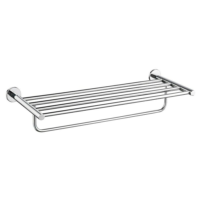 Camargue Carlit Toallero con estante (Ancho: 60 cm, Cromo) | BAUHAUS