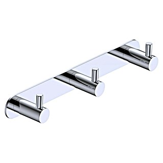 Camargue Carlit Colgador de baño (Número de ganchos: 3 ud., Níquel)