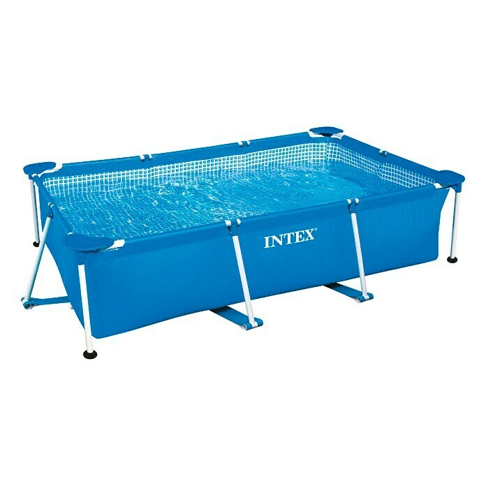 Intex Frame-Pool-Set Family I260 x 160 x 65 cm, 2.282 l Front View