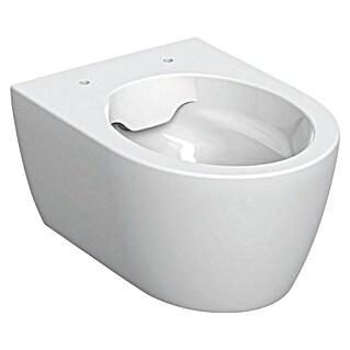 Geberit iCon Wand-WC XS (Spülrandlos, Mit schmutzabweisender Glasur, Spülform: Tief, WC Abgang: Waagerecht, Weiß)